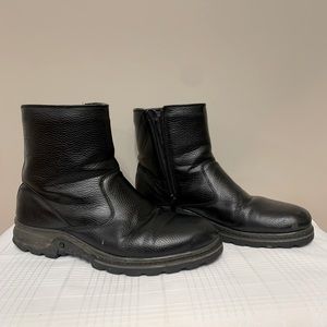 Toe Warmers winter fashion boots, men’s size 10W, black
